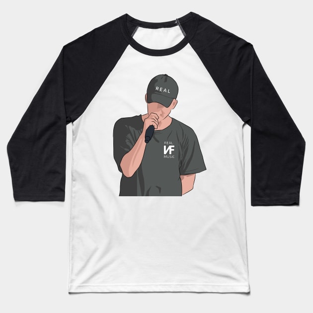 NF real music till the day we die Baseball T-Shirt by Lottz_Design 